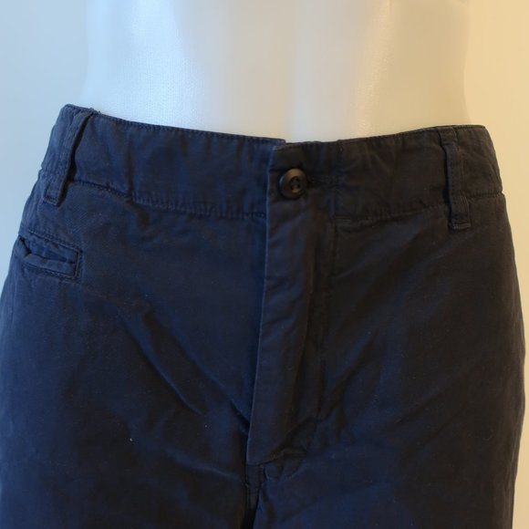 NWT Mens Em's of Masons Navy Blue Cotton Flat Front Public Pop Chino Shorts 36 * - Picture 3 of 7